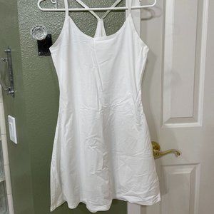 OV Exercise Dress, White, Size S